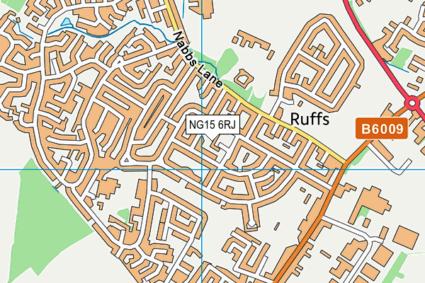 NG15 6RJ map - OS VectorMap District (Ordnance Survey) NG15 6RJ map - OS VectorMap District (Ordnance Survey)