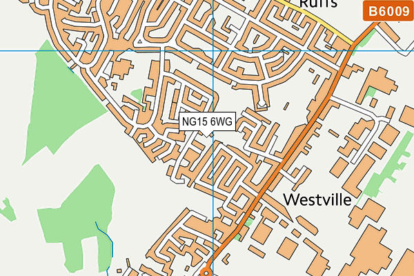 NG15 6WG map - OS VectorMap District (Ordnance Survey) NG15 6WG map - OS VectorMap District (Ordnance Survey)
