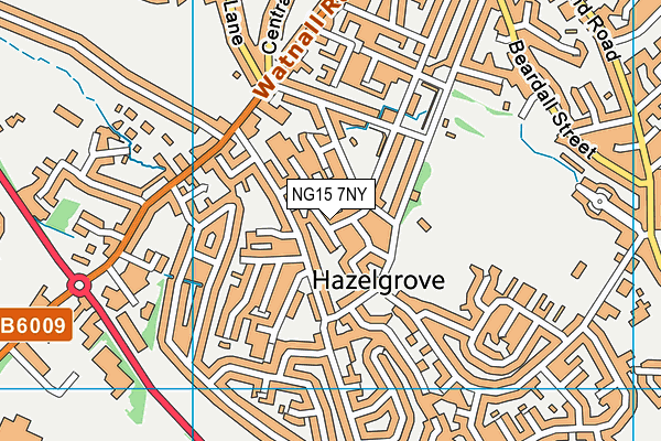NG15 7NY map - OS VectorMap District (Ordnance Survey) NG15 7NY map - OS VectorMap District (Ordnance Survey)
