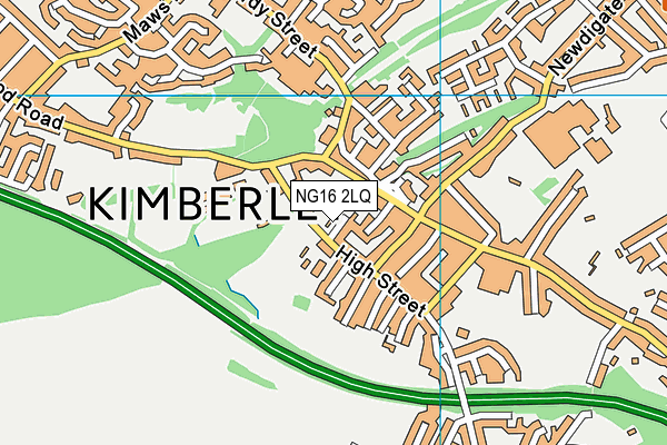 NG16 2LQ map - OS VectorMap District (Ordnance Survey) NG16 2LQ map - OS VectorMap District (Ordnance Survey)