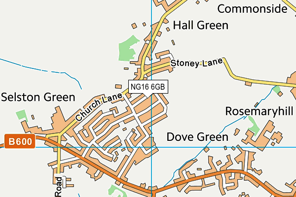 NG16 6GB map - OS VectorMap District (Ordnance Survey) NG16 6GB map - OS VectorMap District (Ordnance Survey)