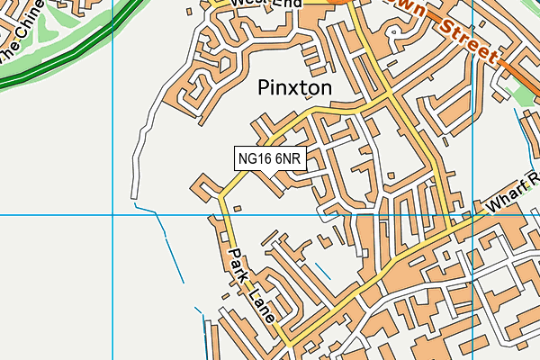 NG16 6NR map - OS VectorMap District (Ordnance Survey) NG16 6NR map - OS VectorMap District (Ordnance Survey)