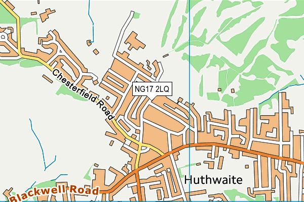 NG17 2LQ map - OS VectorMap District (Ordnance Survey)
