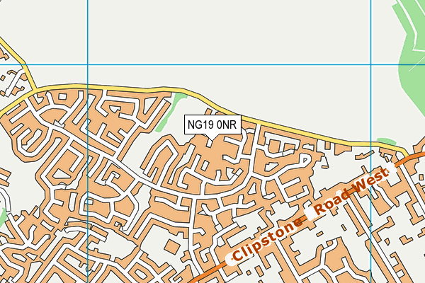 NG19 0NR map - OS VectorMap District (Ordnance Survey) NG19 0NR map - OS VectorMap District (Ordnance Survey)
