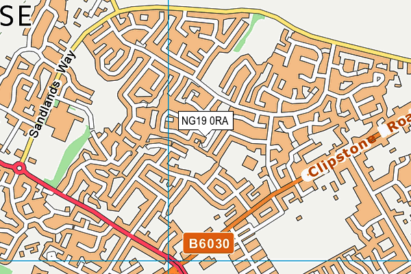 NG19 0RA map - OS VectorMap District (Ordnance Survey) NG19 0RA map - OS VectorMap District (Ordnance Survey)
