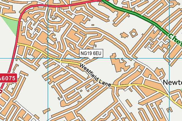 NG19 6EU map - OS VectorMap District (Ordnance Survey) NG19 6EU map - OS VectorMap District (Ordnance Survey)