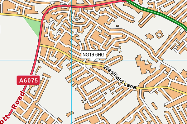 NG19 6HG map - OS VectorMap District (Ordnance Survey) NG19 6HG map - OS VectorMap District (Ordnance Survey)