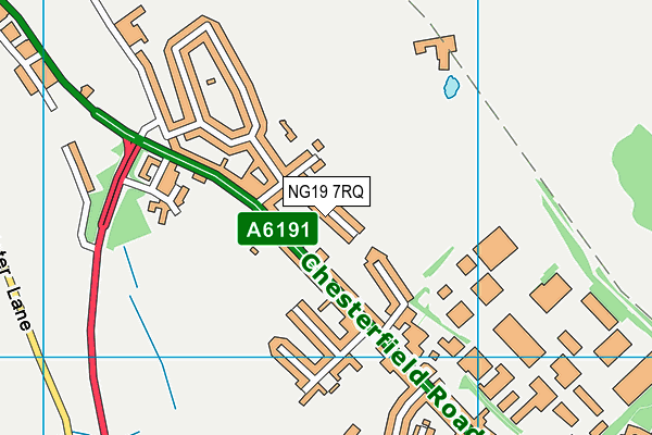 NG19 7RQ map - OS VectorMap District (Ordnance Survey) NG19 7RQ map - OS VectorMap District (Ordnance Survey)