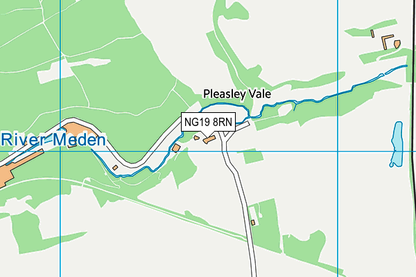 NG19 8RN map - OS VectorMap District (Ordnance Survey) NG19 8RN map - OS VectorMap District (Ordnance Survey)
