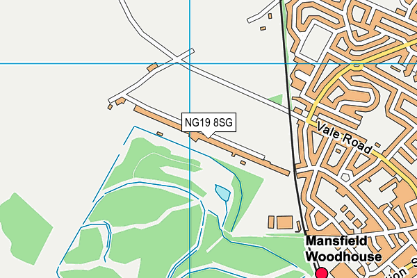 NG19 8SG map - OS VectorMap District (Ordnance Survey) NG19 8SG map - OS VectorMap District (Ordnance Survey)