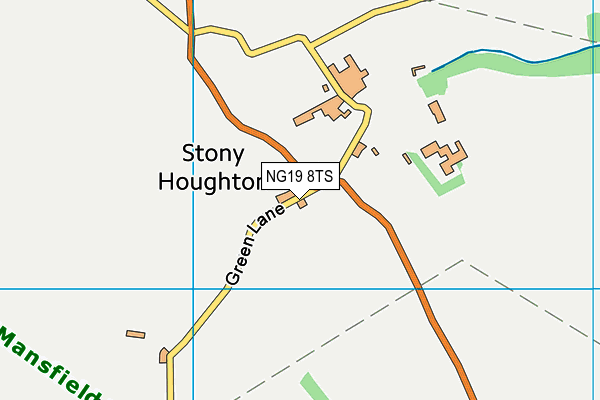 NG19 8TS map - OS VectorMap District (Ordnance Survey) NG19 8TS map - OS VectorMap District (Ordnance Survey)