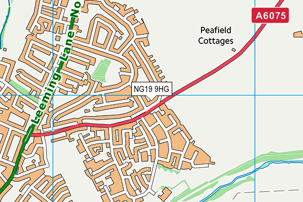 NG19 9HG map - OS VectorMap District (Ordnance Survey) NG19 9HG map - OS VectorMap District (Ordnance Survey)