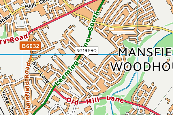 NG19 9RQ map - OS VectorMap District (Ordnance Survey) NG19 9RQ map - OS VectorMap District (Ordnance Survey)