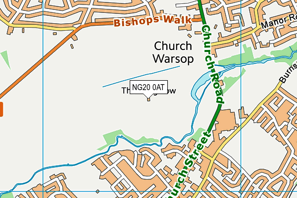 NG20 0AT map - OS VectorMap District (Ordnance Survey) NG20 0AT map - OS VectorMap District (Ordnance Survey)