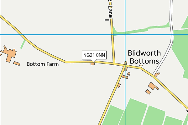 NG21 0NN map - OS VectorMap District (Ordnance Survey) NG21 0NN map - OS VectorMap District (Ordnance Survey)