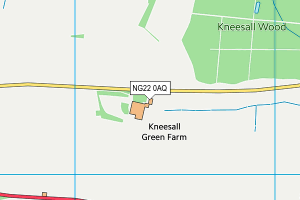 NG22 0AQ map - OS VectorMap District (Ordnance Survey) NG22 0AQ map - OS VectorMap District (Ordnance Survey)