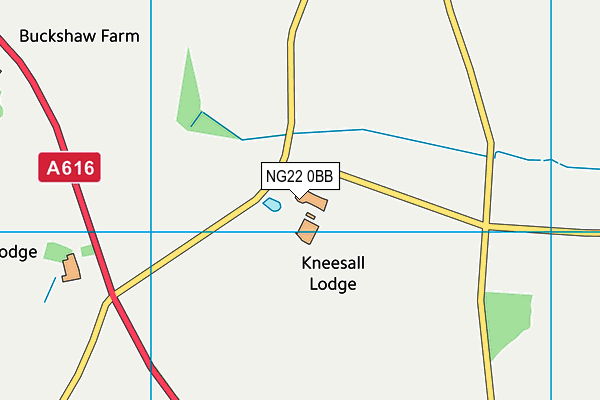 NG22 0BB map - OS VectorMap District (Ordnance Survey) NG22 0BB map - OS VectorMap District (Ordnance Survey)