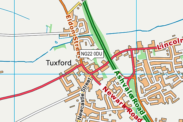 NG22 0DU map - OS VectorMap District (Ordnance Survey) NG22 0DU map - OS VectorMap District (Ordnance Survey)