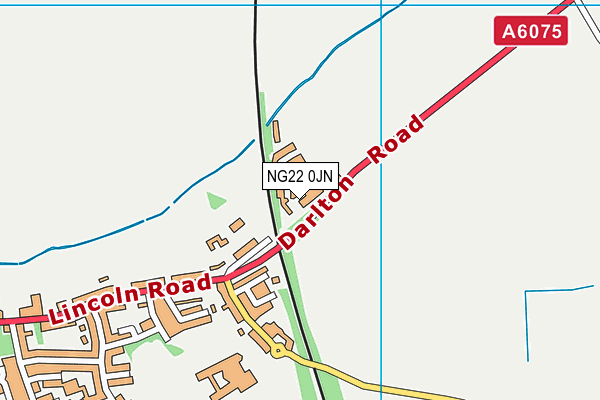 NG22 0JN map - OS VectorMap District (Ordnance Survey) NG22 0JN map - OS VectorMap District (Ordnance Survey)