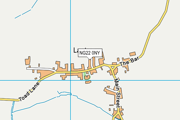 NG22 0NY map - OS VectorMap District (Ordnance Survey) NG22 0NY map - OS VectorMap District (Ordnance Survey)