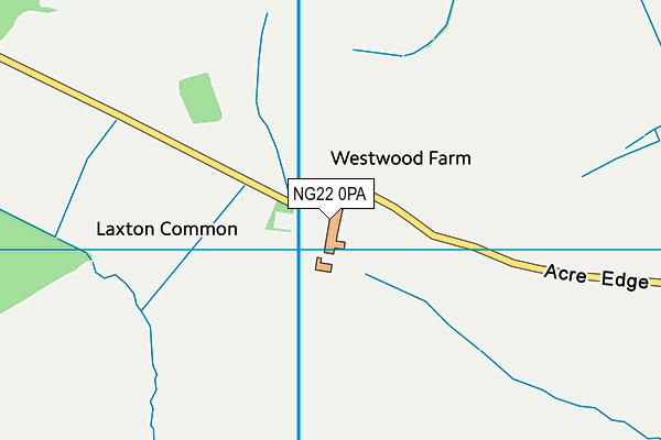 NG22 0PA map - OS VectorMap District (Ordnance Survey) NG22 0PA map - OS VectorMap District (Ordnance Survey)