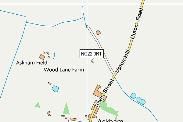 NG22 0RT map - OS VectorMap District (Ordnance Survey) NG22 0RT map - OS VectorMap District (Ordnance Survey)