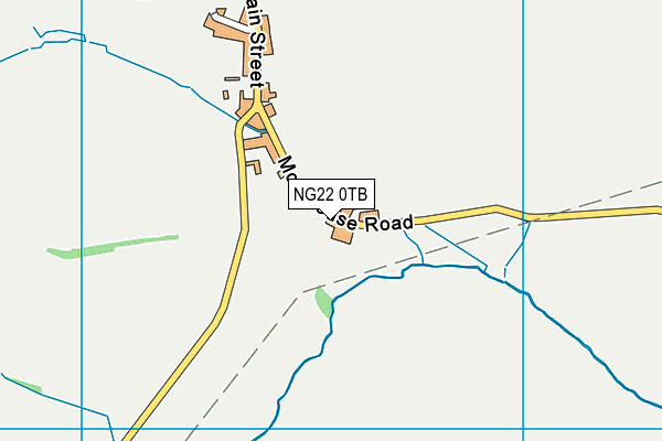 NG22 0TB map - OS VectorMap District (Ordnance Survey) NG22 0TB map - OS VectorMap District (Ordnance Survey)