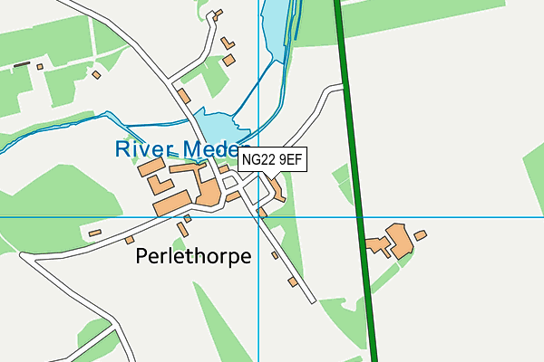 NG22 9EF map - OS VectorMap District (Ordnance Survey) NG22 9EF map - OS VectorMap District (Ordnance Survey)