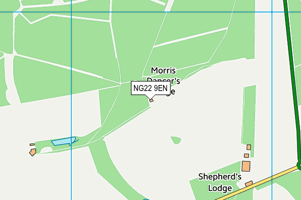 NG22 9EN map - OS VectorMap District (Ordnance Survey) NG22 9EN map - OS VectorMap District (Ordnance Survey)
