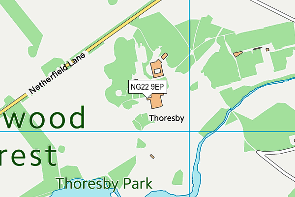 NG22 9EP map - OS VectorMap District (Ordnance Survey) NG22 9EP map - OS VectorMap District (Ordnance Survey)