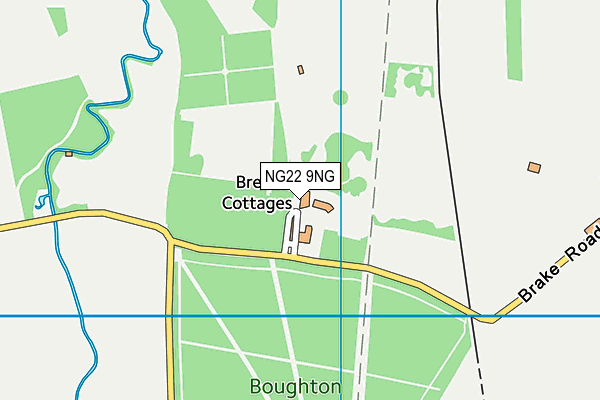 NG22 9NG map - OS VectorMap District (Ordnance Survey) NG22 9NG map - OS VectorMap District (Ordnance Survey)