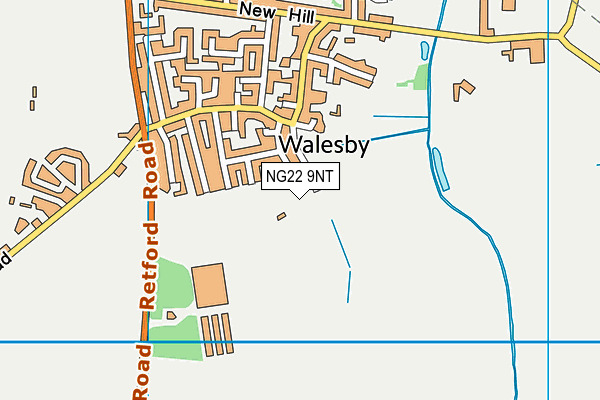 NG22 9NT map - OS VectorMap District (Ordnance Survey) NG22 9NT map - OS VectorMap District (Ordnance Survey)