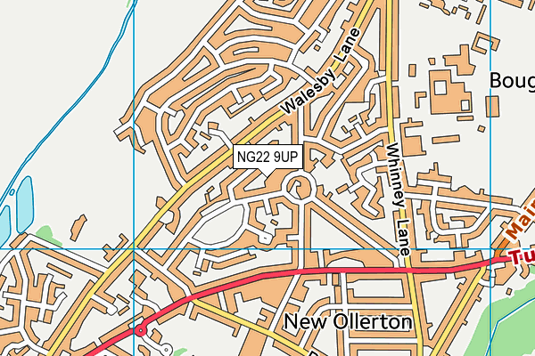 NG22 9UP map - OS VectorMap District (Ordnance Survey) NG22 9UP map - OS VectorMap District (Ordnance Survey)