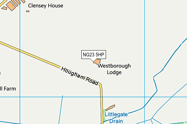 NG23 5HP map - OS VectorMap District (Ordnance Survey) NG23 5HP map - OS VectorMap District (Ordnance Survey)
