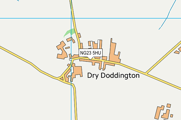NG23 5HU map - OS VectorMap District (Ordnance Survey) NG23 5HU map - OS VectorMap District (Ordnance Survey)