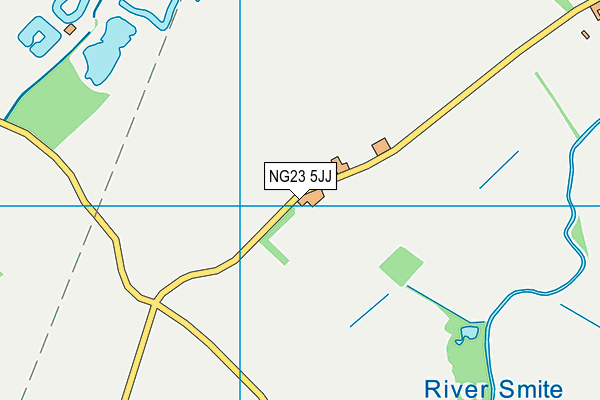 NG23 5JJ map - OS VectorMap District (Ordnance Survey) NG23 5JJ map - OS VectorMap District (Ordnance Survey)