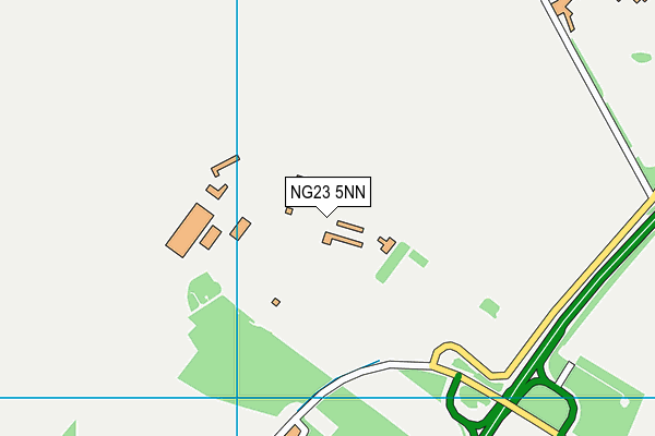 NG23 5NN map - OS VectorMap District (Ordnance Survey) NG23 5NN map - OS VectorMap District (Ordnance Survey)