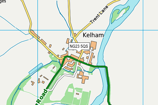 NG23 5QS map - OS VectorMap District (Ordnance Survey) NG23 5QS map - OS VectorMap District (Ordnance Survey)