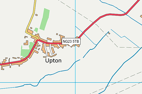 NG23 5TB map - OS VectorMap District (Ordnance Survey) NG23 5TB map - OS VectorMap District (Ordnance Survey)