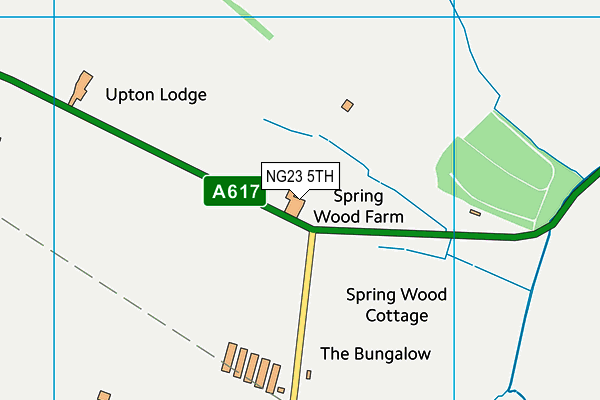 NG23 5TH map - OS VectorMap District (Ordnance Survey) NG23 5TH map - OS VectorMap District (Ordnance Survey)