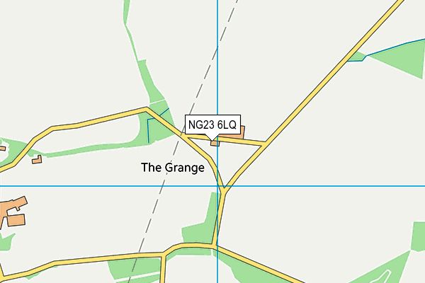 NG23 6LQ map - OS VectorMap District (Ordnance Survey) NG23 6LQ map - OS VectorMap District (Ordnance Survey)