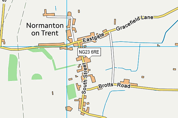 NG23 6RE map - OS VectorMap District (Ordnance Survey) NG23 6RE map - OS VectorMap District (Ordnance Survey)