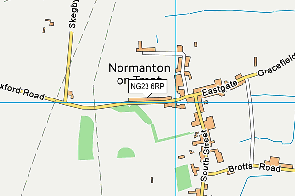 NG23 6RP map - OS VectorMap District (Ordnance Survey) NG23 6RP map - OS VectorMap District (Ordnance Survey)