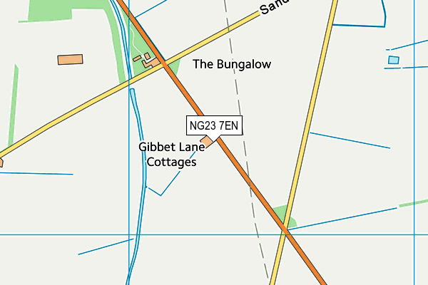 NG23 7EN map - OS VectorMap District (Ordnance Survey) NG23 7EN map - OS VectorMap District (Ordnance Survey)