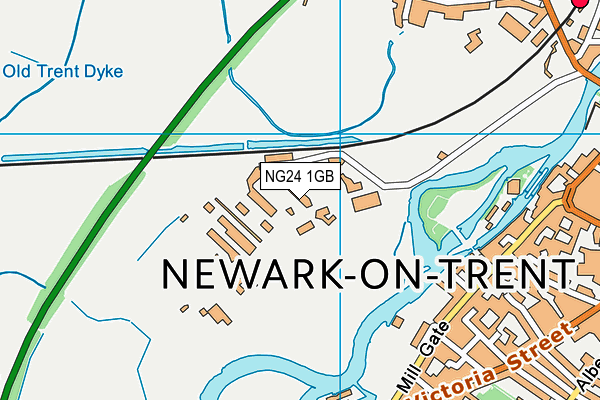 NG24 1GB map - OS VectorMap District (Ordnance Survey) NG24 1GB map - OS VectorMap District (Ordnance Survey)