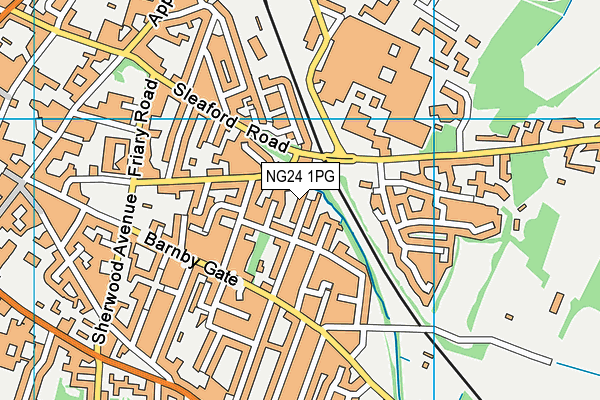NG24 1PG map - OS VectorMap District (Ordnance Survey) NG24 1PG map - OS VectorMap District (Ordnance Survey)