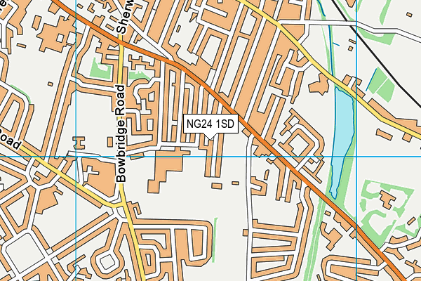 NG24 1SD map - OS VectorMap District (Ordnance Survey) NG24 1SD map - OS VectorMap District (Ordnance Survey)
