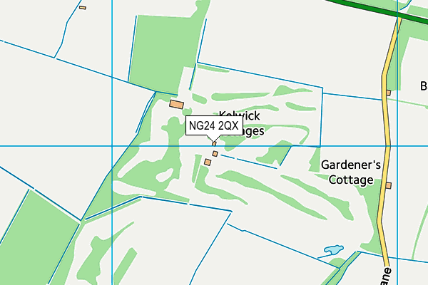 NG24 2QX map - OS VectorMap District (Ordnance Survey) NG24 2QX map - OS VectorMap District (Ordnance Survey)