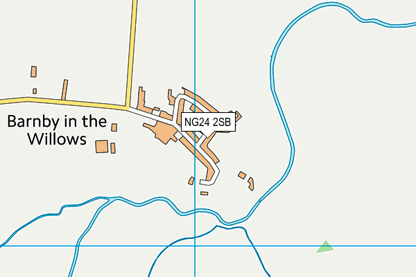 NG24 2SB map - OS VectorMap District (Ordnance Survey) NG24 2SB map - OS VectorMap District (Ordnance Survey)