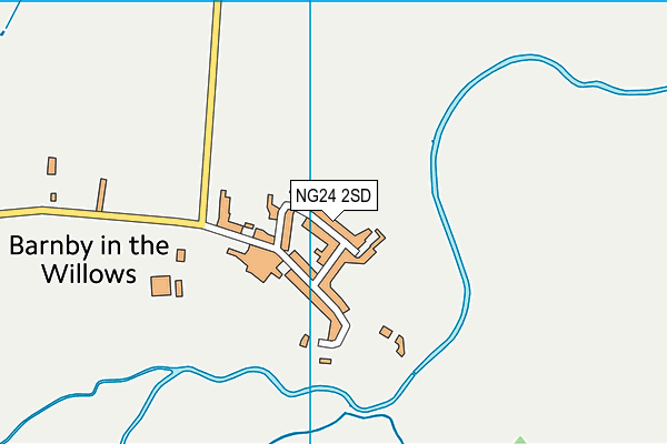 NG24 2SD map - OS VectorMap District (Ordnance Survey) NG24 2SD map - OS VectorMap District (Ordnance Survey)